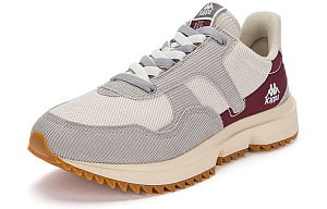 Kappa Shock Absorbers Slip Resistant Low Top Running Shoes Unisex Beige Gray 1 2635625