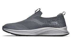 Jeep Low-Top Outdoor Shoes Men's Gray