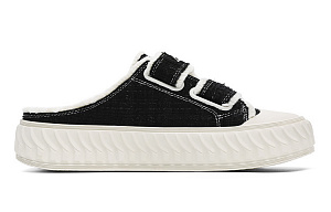 Dickies Low-Top Canvas Shoes Women's Black White 1 2635771