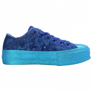 Converse Chuck Taylor All Star Lift Ox Miley Cyrus Blue Women's 1 2636510
