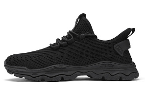 Jeep Low Top Outdoor Shoes Men's Black