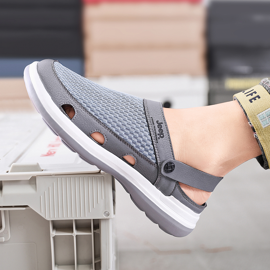 Jeep River Trekking Shoes Men's Gray купить в интернет-магазине Yoocart с быстрой доставкой по России.