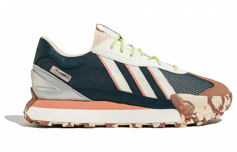 Adidas Neo Futro Mixr Running Shoes 'Navy Brown Silver'