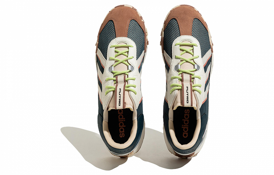 Adidas Neo Futro Mixr Running Shoes 'Navy Brown Silver'