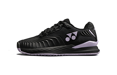 YONEX Power Cushion Low-Top Tennis Shoes Unisex Black Purple