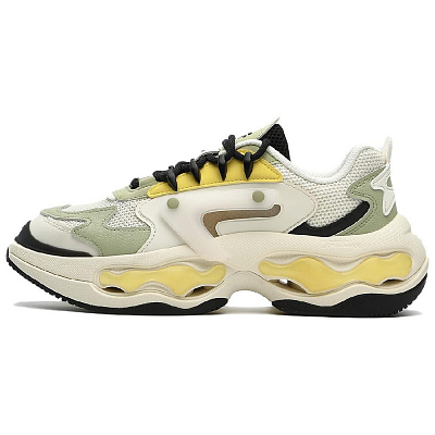 FILA FUSION Nebula Sneakers 'White Yellow Green' Women's