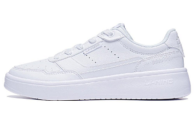LINING Relaxing Skateboard Shoes Men Low-Top White