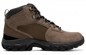 Columbia SUEDE WP Wear-Resistant High-Top Outdoor Shoes Men's Brown 1 2637659