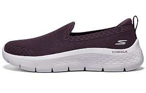 Skechers Go Walk Fle Low Top Casual Shoes Women's Purple