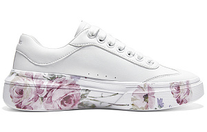 Skechers Cordova Classic Painted Florals 'White' Women's 1 2637984
