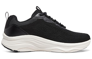 Skechers D'lux Fitness Low Top Casual Running Shoes Men's Black White 1 2637996