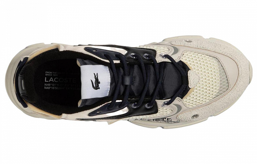 LACOSTE Logo-print Panelled Sneakers купить в интернет-магазине Yoocart с быстрой доставкой по России.