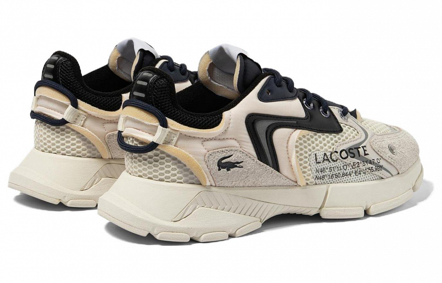 LACOSTE Logo-print Panelled Sneakers купить в интернет-магазине Yoocart с быстрой доставкой по России.