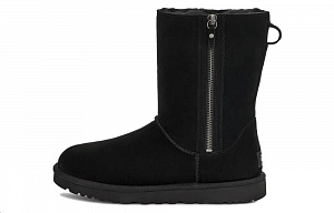 UGG Classic Short Zip 'Black' Women's