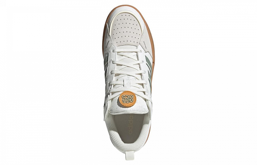 Adidas Neo 100DB Basketball Shoes 'Beige White Green' купить в интернет-магазине Yoocart с быстрой доставкой по России.