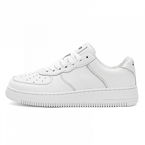Jeep Wear resistant And Lightweight Low Top Skateboard Shoes Men's White