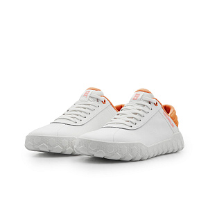 CAT Cushioning Anti-Slip And Wear-Resistant Low-Top Outdoor Shoes Unisex White Orange 1 2638842
