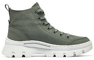 Skechers Roadies Abrasion Resistant Lightweight Cushioning High Top Canvas Shoes Women's Green 1 2639130