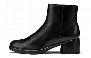 Ecco Sculpture Luxury Style 35 Collection Ankle Boots 5.5cm Women's Black