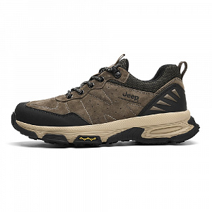 Jeep Low Top Outdoor Shoes Men's Brown