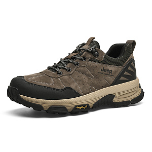 Jeep Low Top Outdoor Shoes Men's Brown 1 2639303