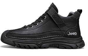 Jeep Low-Top Casual Shoes Men's Black