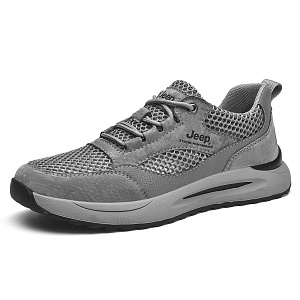 Jeep Breathable Low-Top Outdoor Shoes Men's Gray 1 2639447