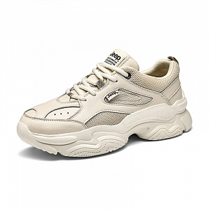 Jeep Wear-Resistant Low-Top Casual Running Shoes Men's Ecru 1 2639846