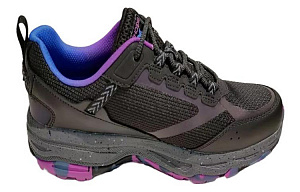 Skechers Go Run Trail Cushioning Mid-Top Running Shoes Women's Black 1 2640010