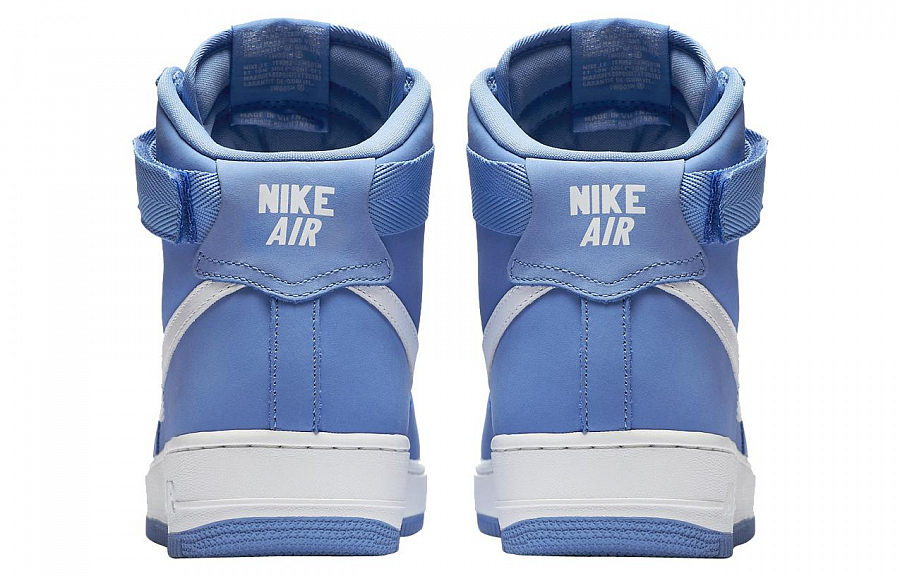Nike Air Force 1 Hi Retro Qs University Blue/Summit White купить в интернет-магазине Yoocart с быстрой доставкой по России.