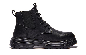 Jeep Abrasion-Resistant Short Outdoor Boots Men's Black 1 2641700