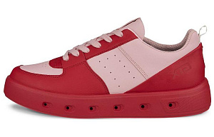 Ecco Low-Top Skateboard Shoes Women's Red