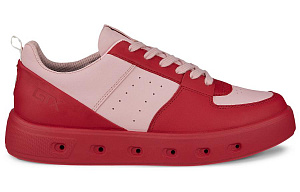 Ecco Low-Top Skateboard Shoes Women's Red 1 2641786