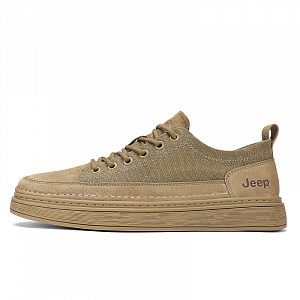 Jeep Skateboard Shoes Men's Khaki