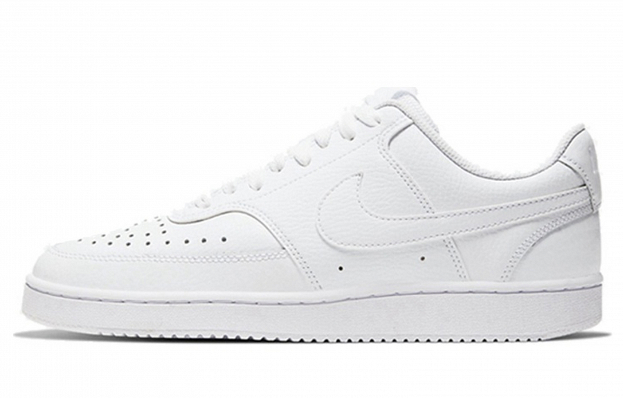 Nike Court Vision 1 Non-slip Lightweight Low-Top Skateboard Shoes Women's White Blue купить в интернет-магазине Yoocart с быстрой доставкой по России.