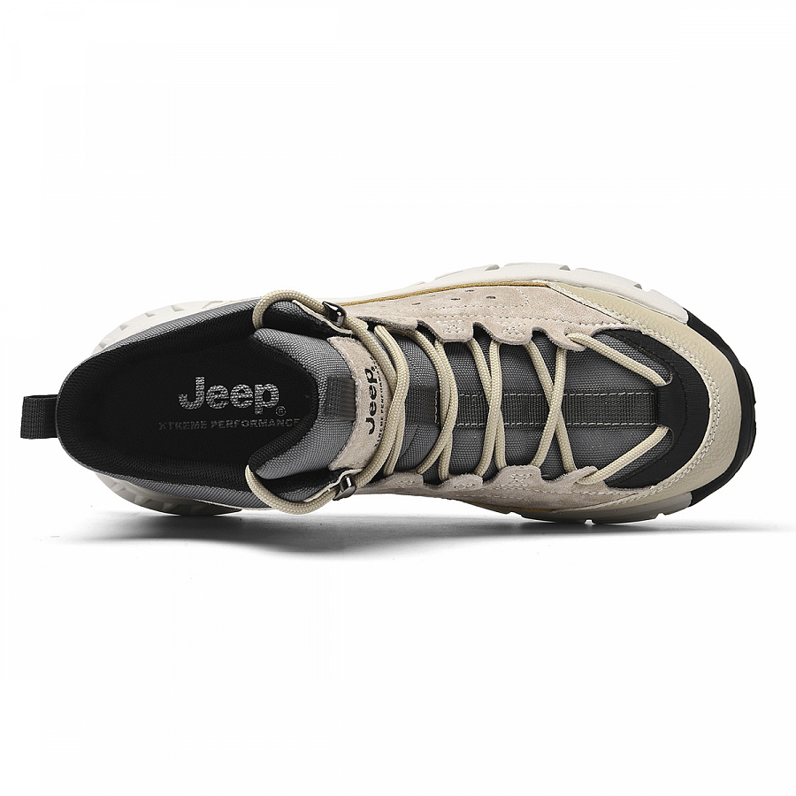 Jeep Mid Top Mountaineering Hiking Shoes Men's Sand купить в интернет-магазине Yoocart с быстрой доставкой по России.