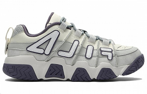 FILA FUSION BUSTER Puffy Shoes Abrasion Resistant Low top Basketball Shoes Women's Gray 1 2642683