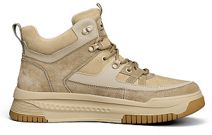 Jeep Mid Top Casual Shoes Men's Khaki 1 2642845