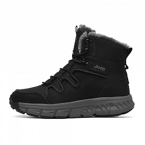 Jeep Crew Snow Boots Men's Black