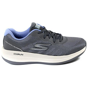Skechers Durable Breathable Low-Top Running Shoes Women's Gray Blue 1 2643339