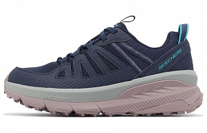 Skechers Switch Back Cushioning, Wear Resistant Low Top Running Shoes Women's Dark Blue