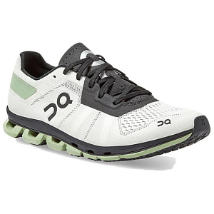 On Cloudflash Shock Absorbers Low Top Running Shoes Men's White Black 1 2643422
