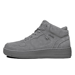 Jeep Anti Slip Wear Resistant Mid Top Skateboard Shoes Men's