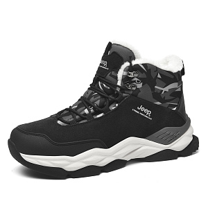 Jeep Short Outdoor Boots Men's Black 1 2643462