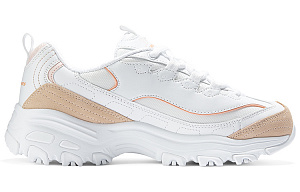 Skechers D'LITES 1.0 Wear-Resistant Support Height Increasing Low-Top Chunky Sneakers 1 2643626