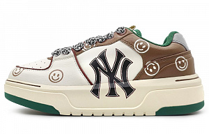 MLB Chunky Liner Low-Top Skateboard Shoes Unisex Brown White