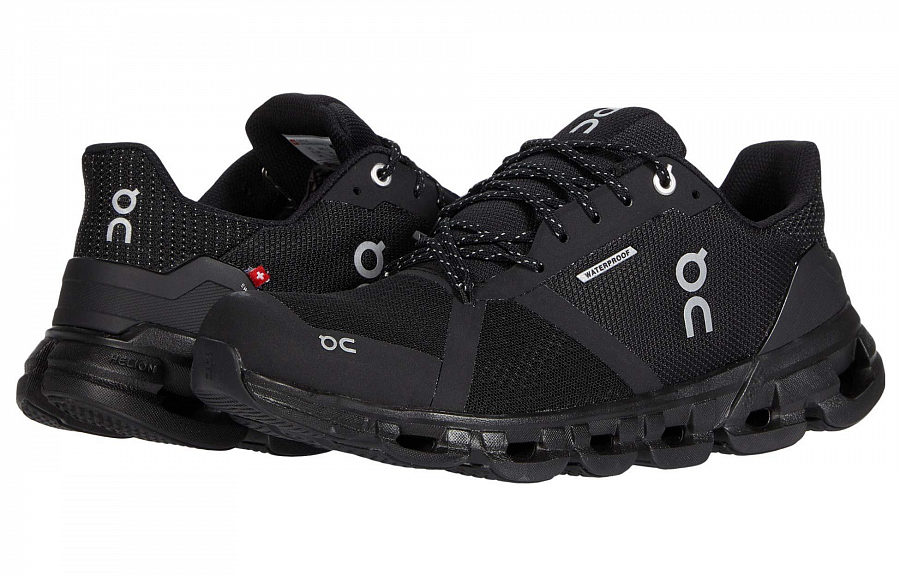 On Running Cloudflyer Waterproof Black Lunar Women's купить в интернет-магазине Yoocart с быстрой доставкой по России.
