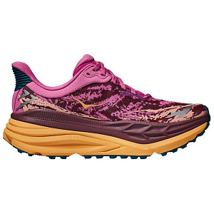 HOKA ONE ONE Cushioning Wear-Resistant Low-Top Running Shoes Women's Red Yellow 1 2644953