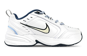 Nike Air Monarch 4 Height Increasing Low-Top Chunky Sneakers Unisex Blue White 1 2645141