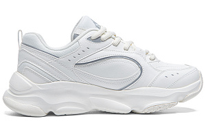 Kappa Anti-Slip Wear-Resistant Low-Top Casual Running Shoes Unisex White 1 2645434